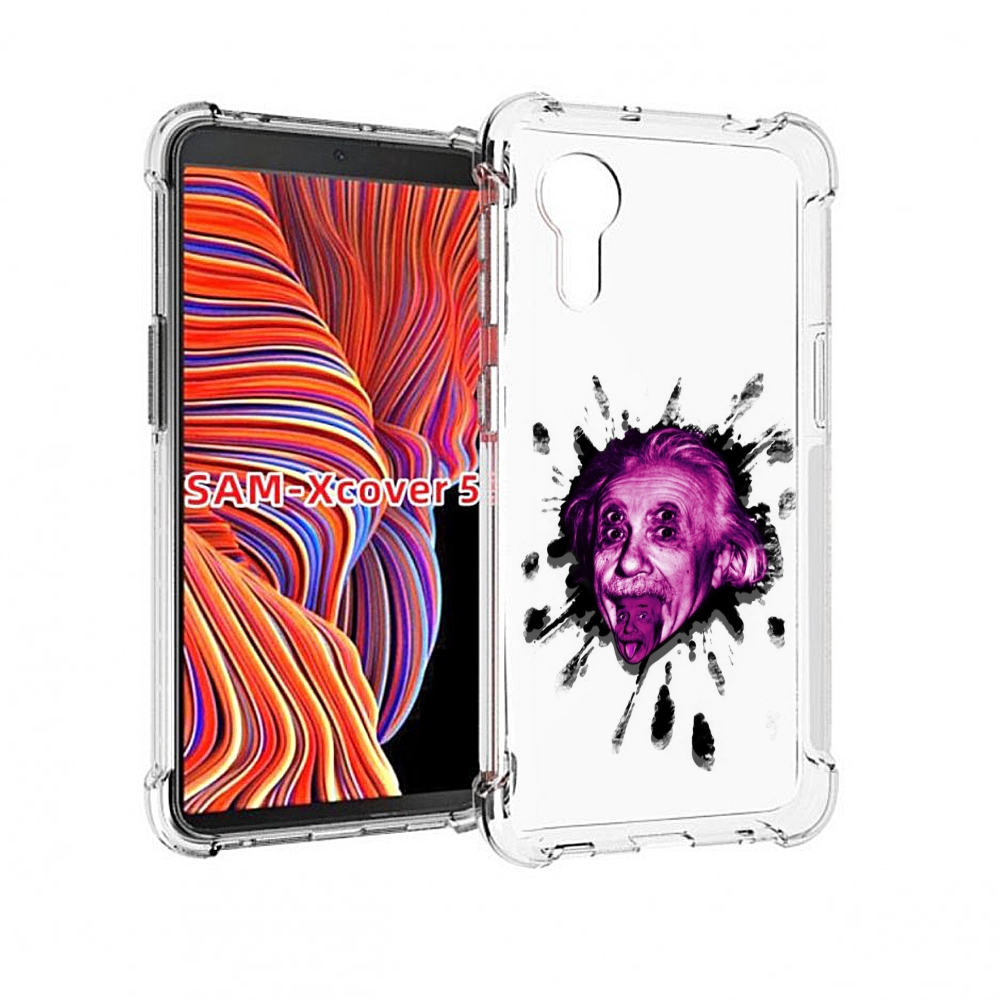 Чехол MyPads Эйнштейн для Samsung Galaxy Xcover 5