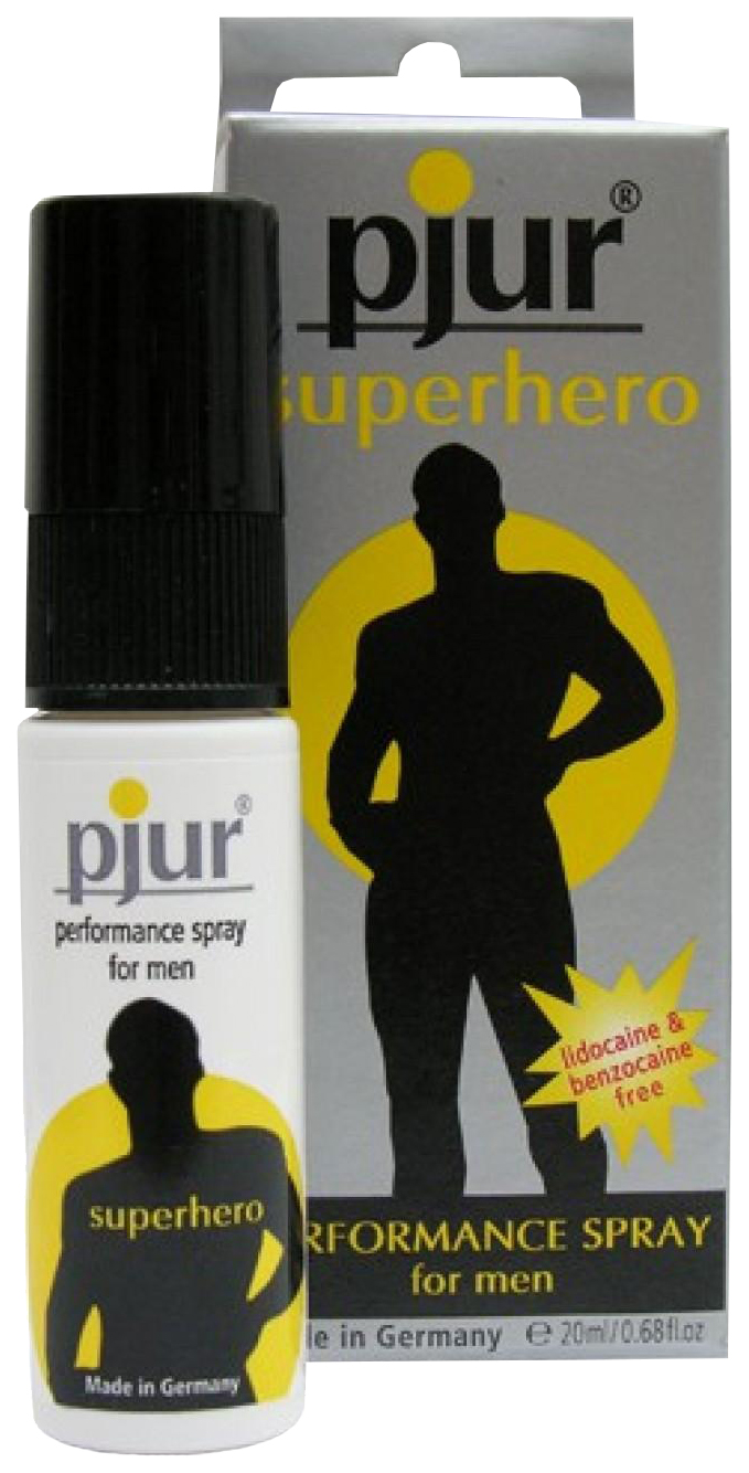 Пролонгирующий мужской спрей pjur SUPERHERO spray 20 мл. 6275