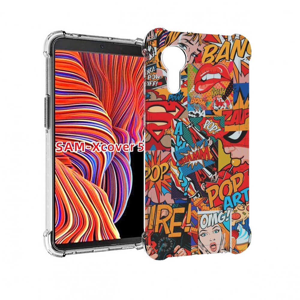 

Чехол MyPads Фон для Samsung Galaxy Xcover 5, Прозрачный, Tocco