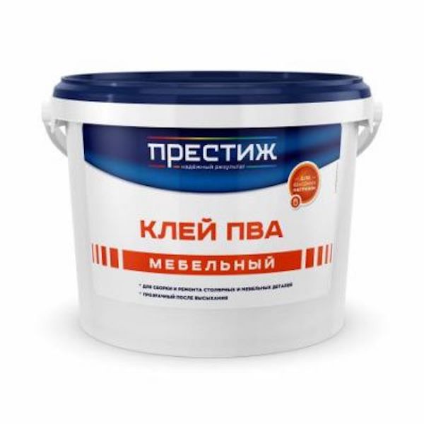 

Клей ПВА мебельный Престиж СТ 3кг/3, Прозрачный, Клей ПВА мебельный Престиж СТ 3кг/3