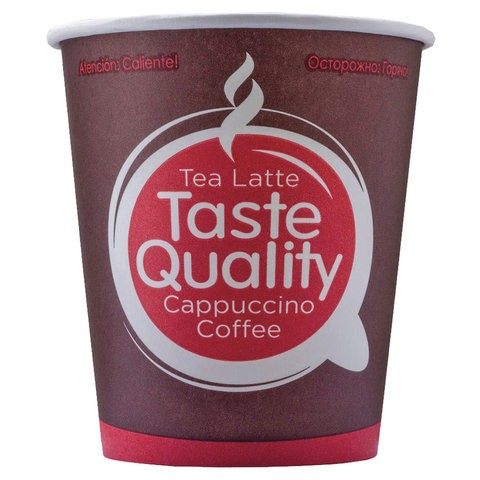 

Одноразовые стаканы 180 мл, 80 шт., бумажные 1сл Taste Quality, HB72-205-0001