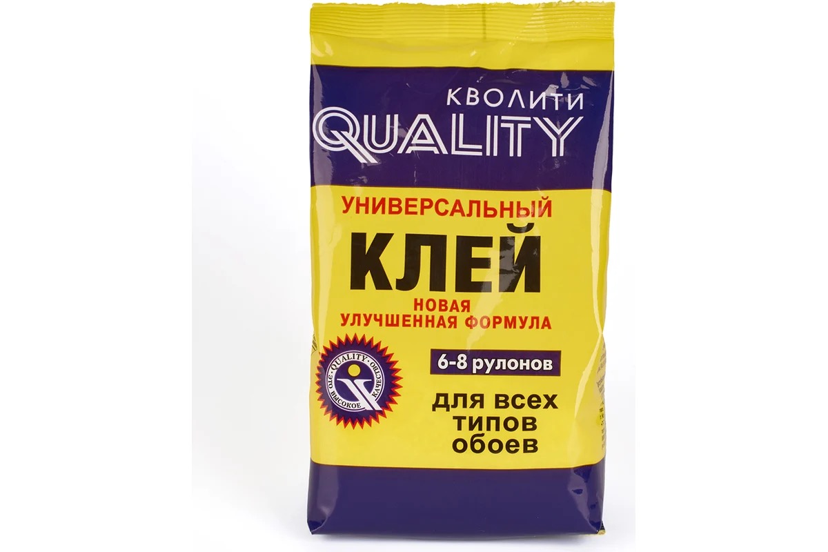 

Клей обойный универсальный Quality 0,2 кг /30