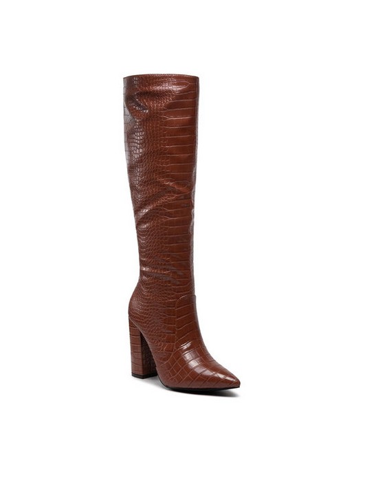 

Сапоги женские DeeZee ZALXXS220146 коричневые 38 EU (доставка из-за рубежа), Коричневый, ZALXXS220146