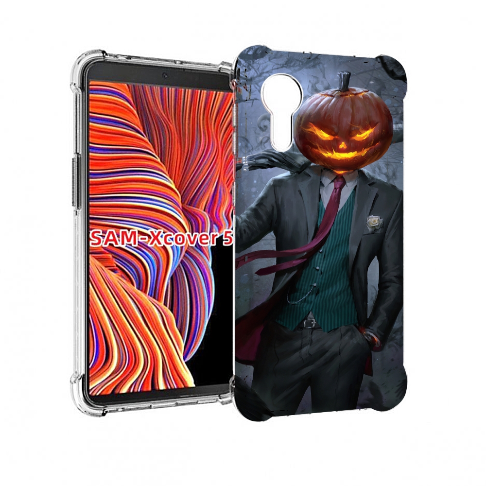 

Чехол MyPads Тыква-убийца для Samsung Galaxy Xcover 5, Прозрачный, Tocco