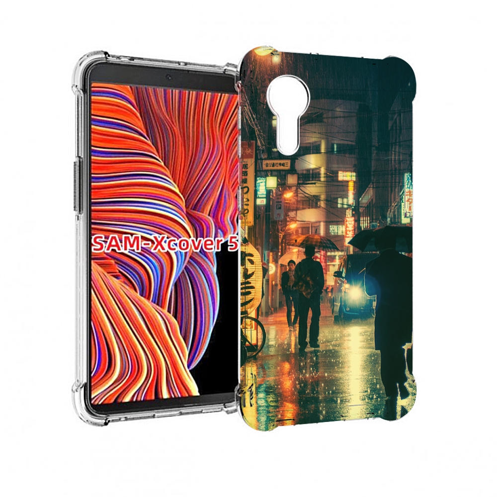 

Чехол MyPads Токио-сеул для Samsung Galaxy Xcover 5, Прозрачный, Tocco