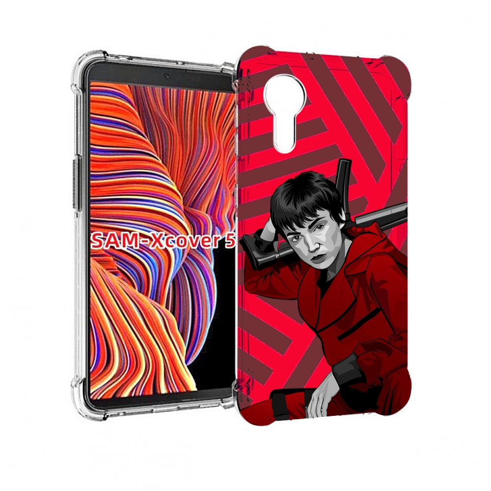 

Чехол MyPads Токио-бумажный-дом для Samsung Galaxy Xcover 5, Прозрачный, Tocco