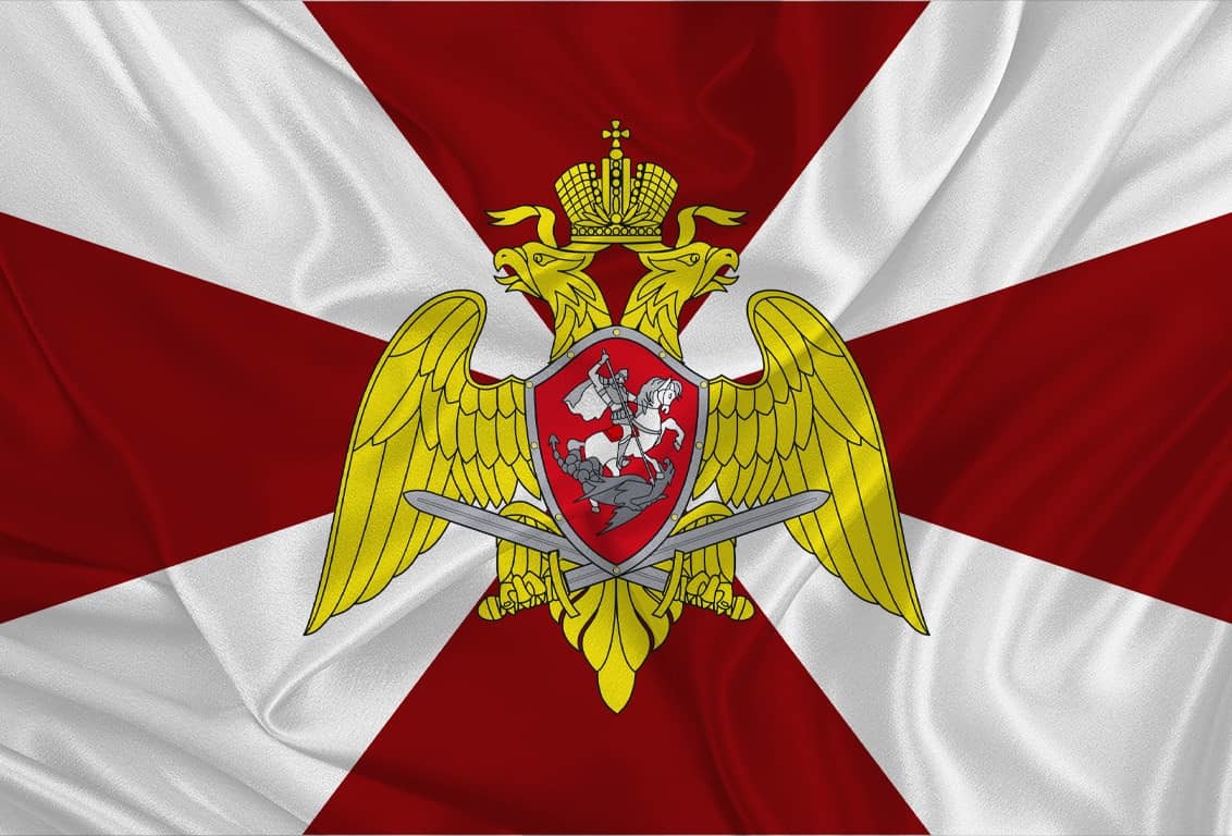 Флаг ATRIBUTICA. Войск Национальной Гвардии Российской Федерации Росгвардии 90х135 см