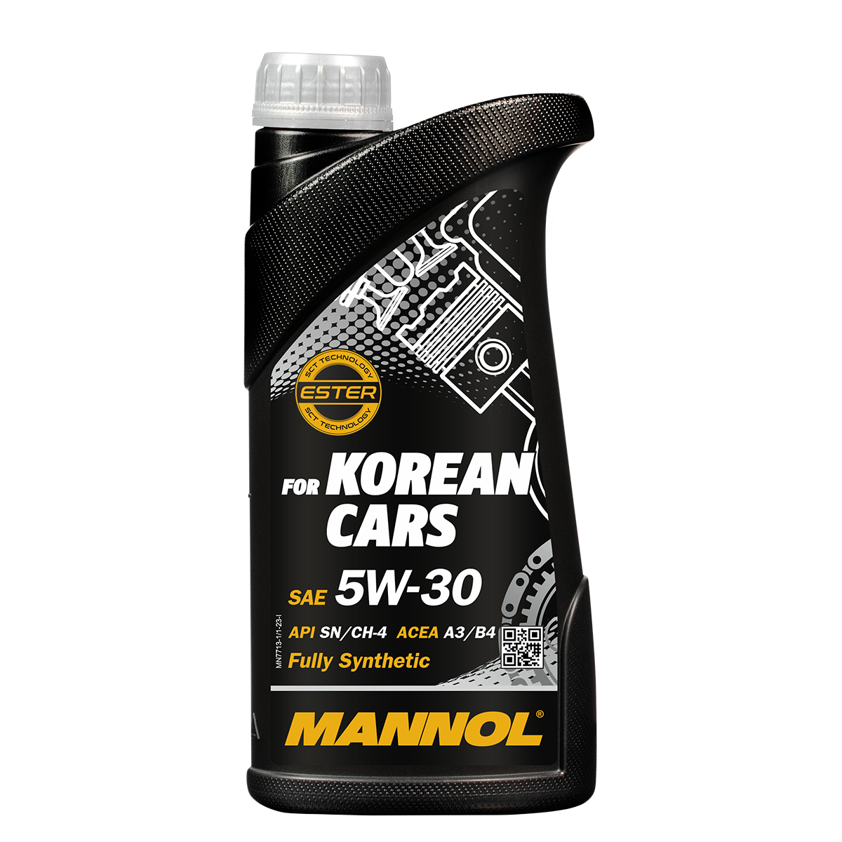 Моторное масло Mannol Korean Cars 7713 Hyundai/KIA 5W30 1л