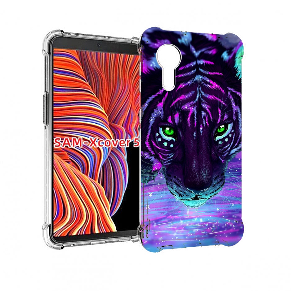 

Чехол MyPads Тигр-неон для Samsung Galaxy Xcover 5, Прозрачный, Tocco