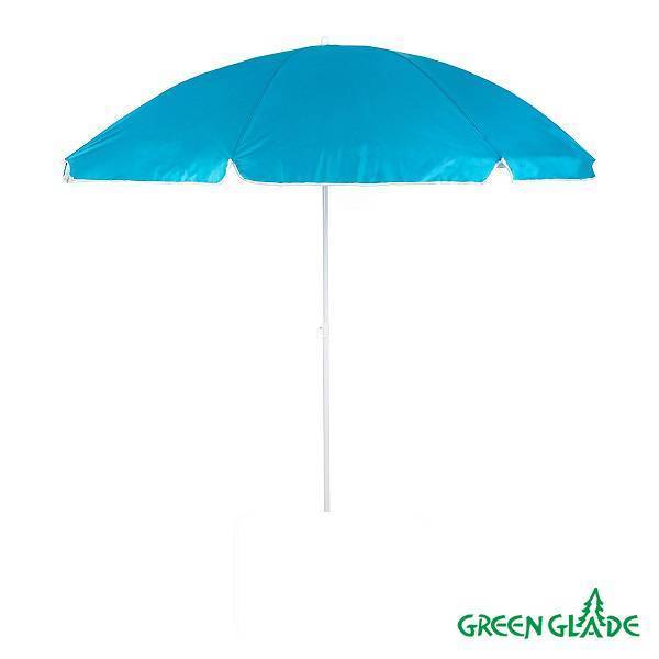 Зонт от солнца Green Glade A0012S голубой 160см