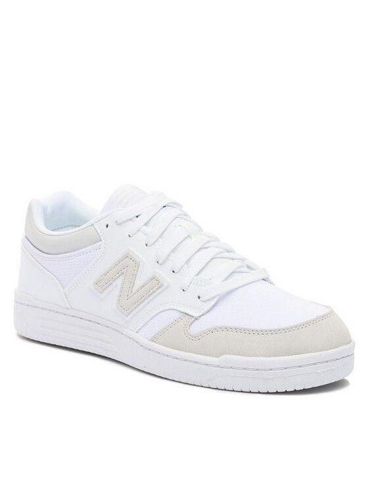 

Кеды мужские New Balance BB480LKA белые 44.5 EU, Белый, BB480LKA