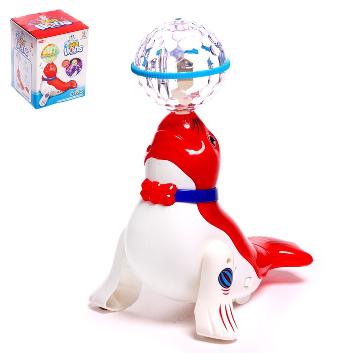

Игрушка музыкальная «Морской котик», световые и звуковые эффекты, цвета МИКС