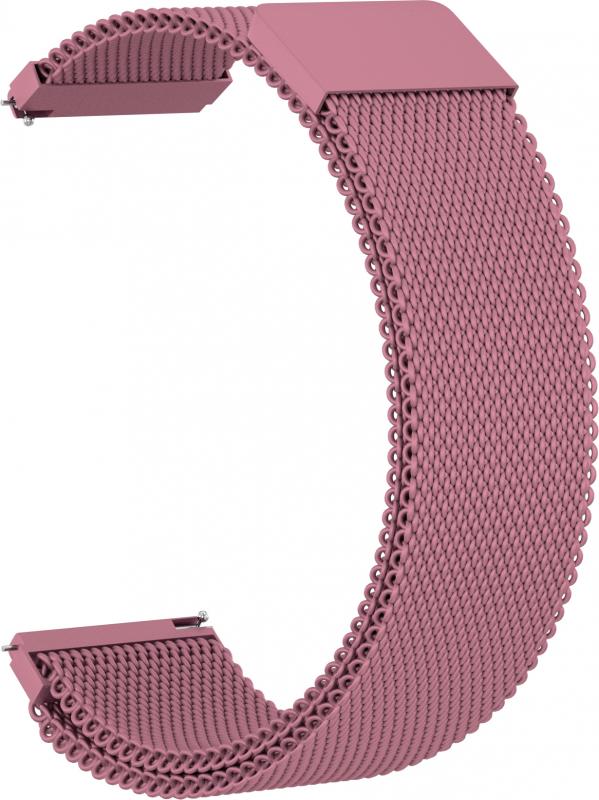 

Ремешок Milanese Loop 20 для Amazfit Bip/Bip Lite (Светло-розовый)