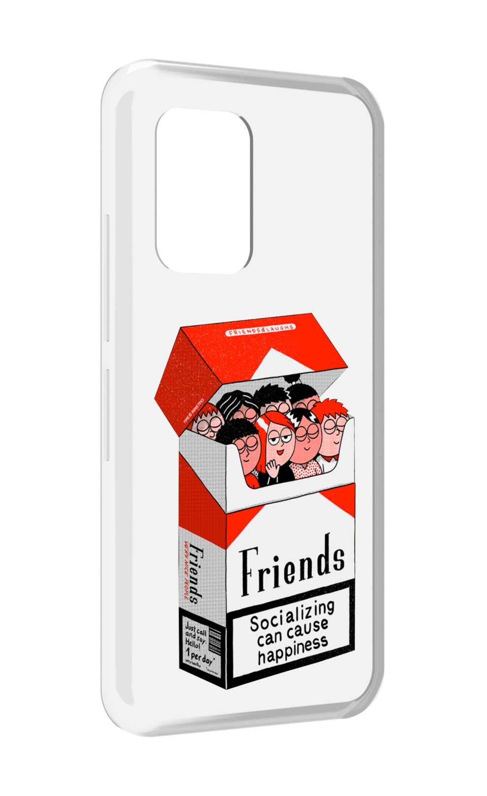 

Чехол MyPads друзья для UMIDIGI Bison GT, Прозрачный, Tocco
