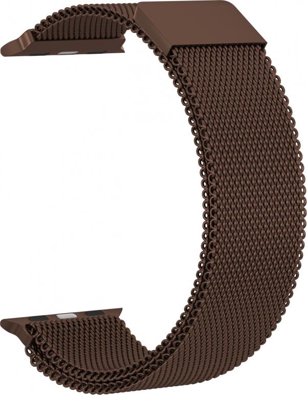 

Ремешок Milanese Loop для Apple Watch Series 6 42/44 (Коричневый)