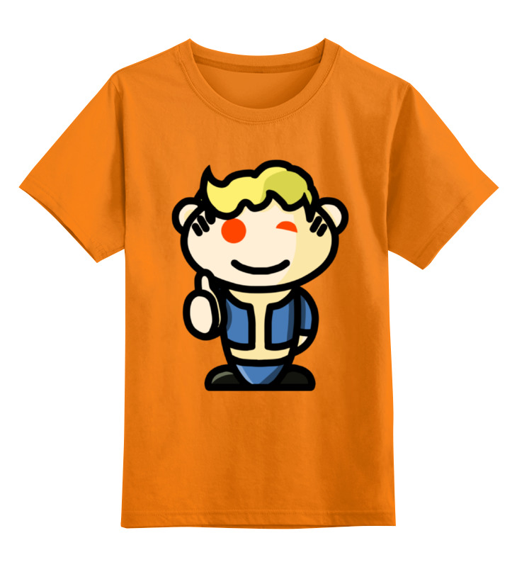 

Детская футболка Printio Fallout цв.оранжевый р.104, 0000000779141