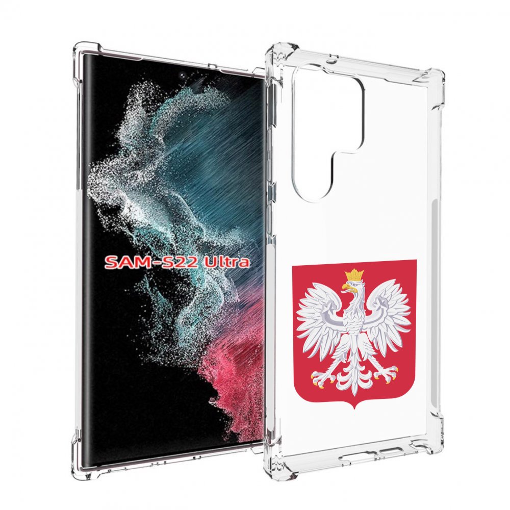 

Чехол MyPads герб-польши для Samsung Galaxy S23 Ultra, Прозрачный, Tocco