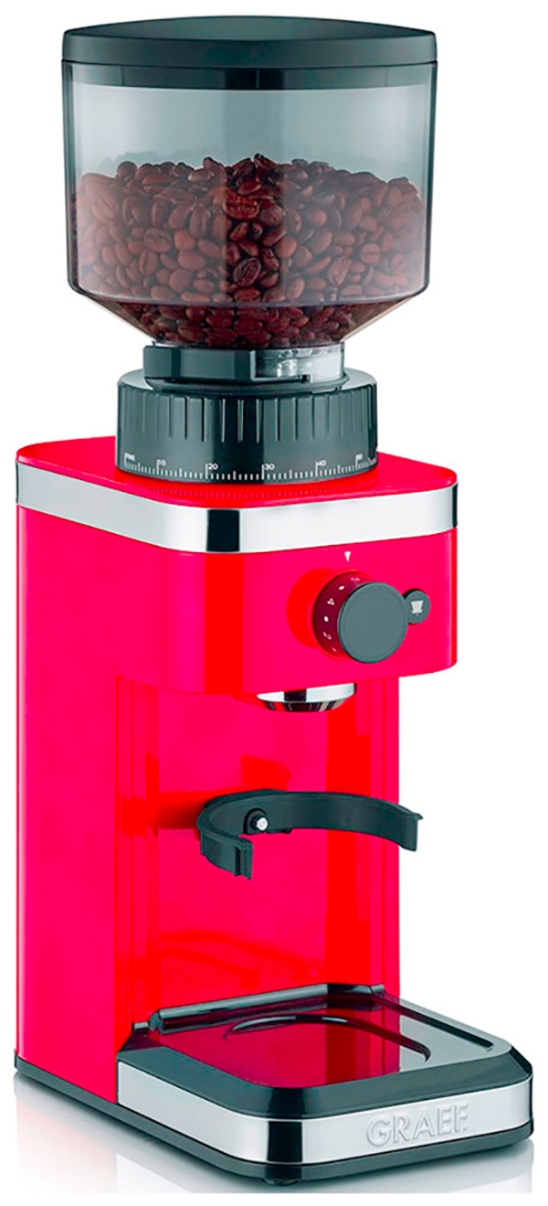 Кофемолка Graef CM 503 красный брелок для ключей пластиковый красный с цепочкой 2560606000 red