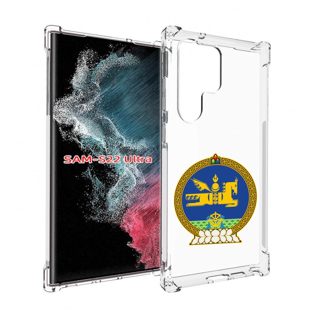 

Чехол MyPads герб-монголия для Samsung Galaxy S23 Ultra, Прозрачный, Tocco