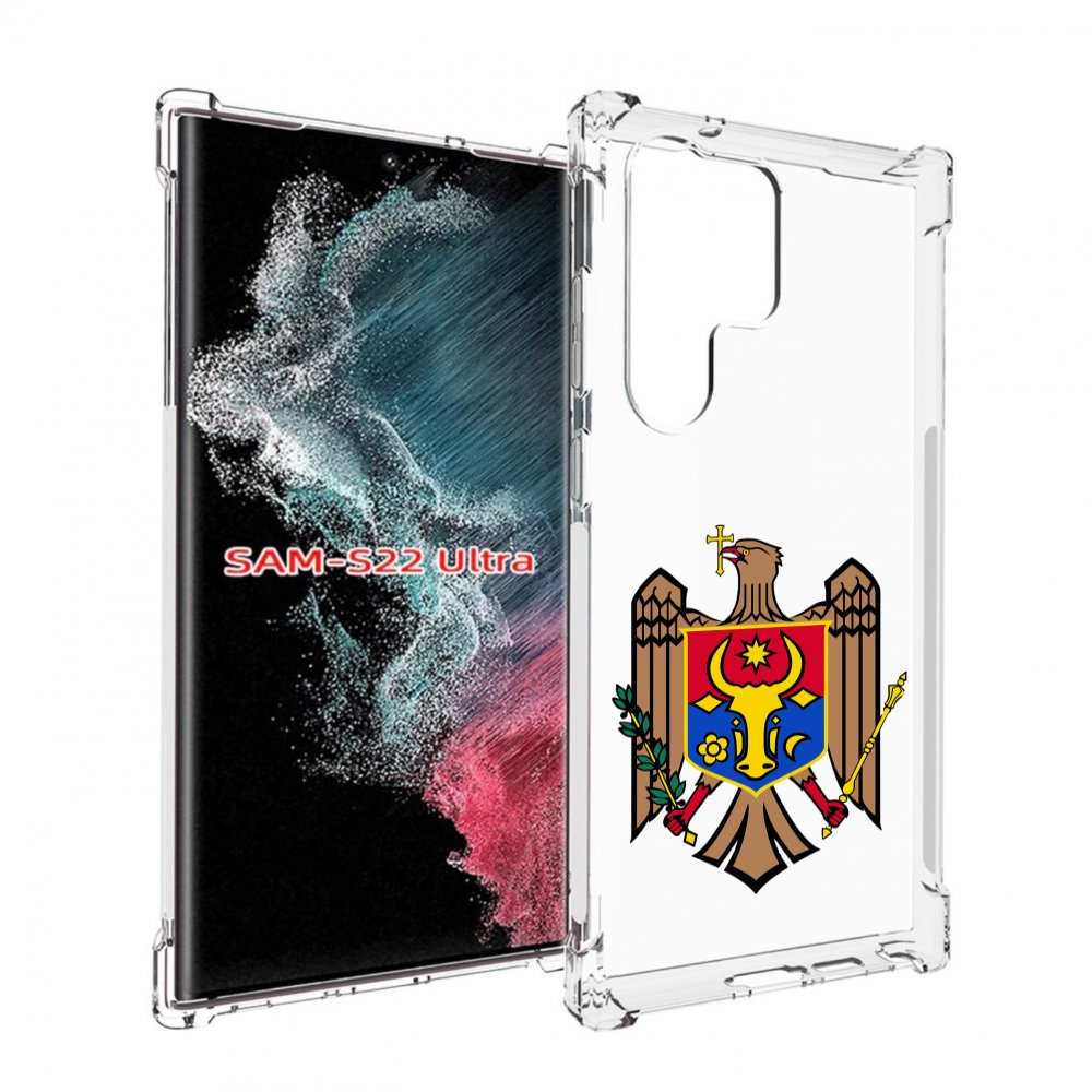 

Чехол MyPads герб-молдовы для Samsung Galaxy S23 Ultra, Прозрачный, Tocco