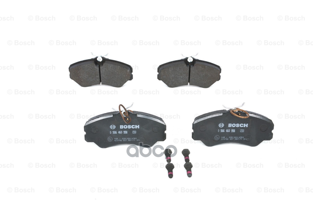 

Колодки Тормозные Дисковые Передние Bosch арт. 986460998