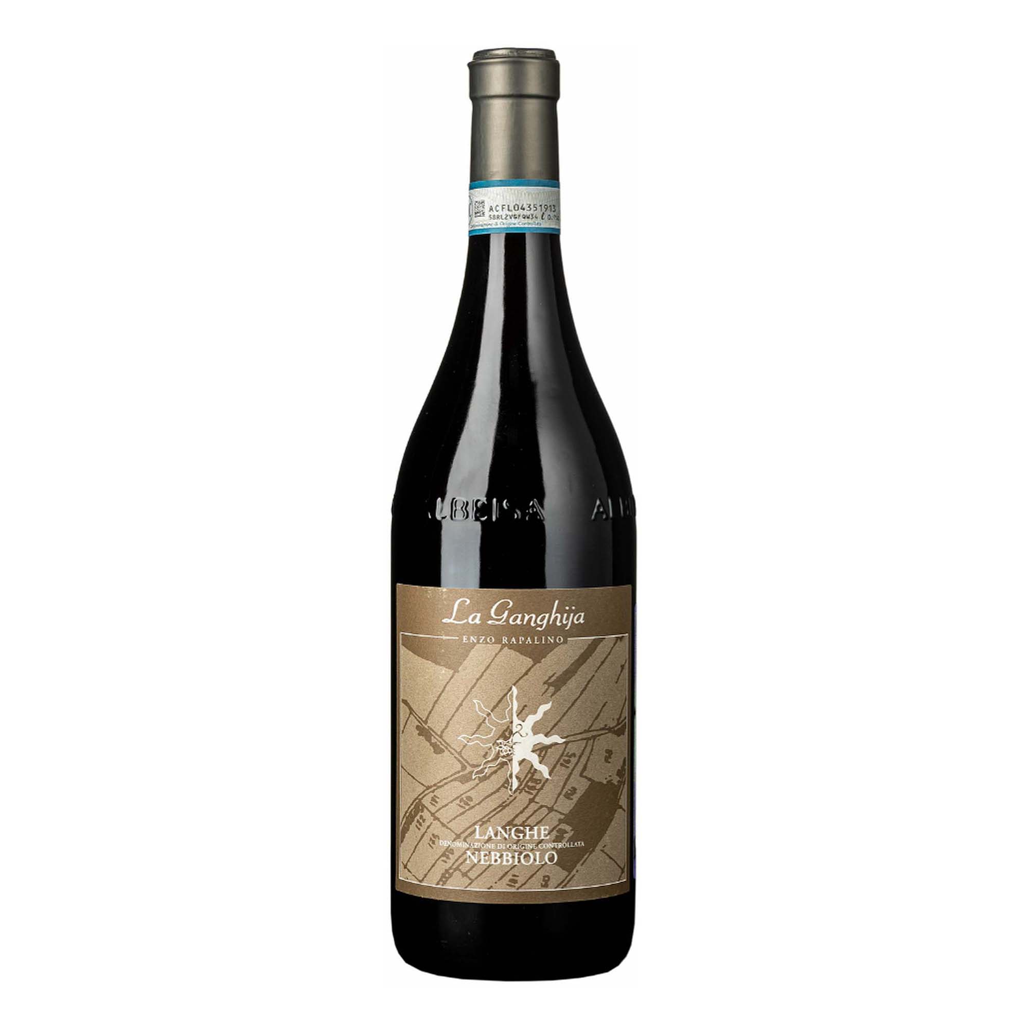 

Вино La Ganghija Langhe DOC Nebbiolo красное сухое 14% 0,75 л Италия