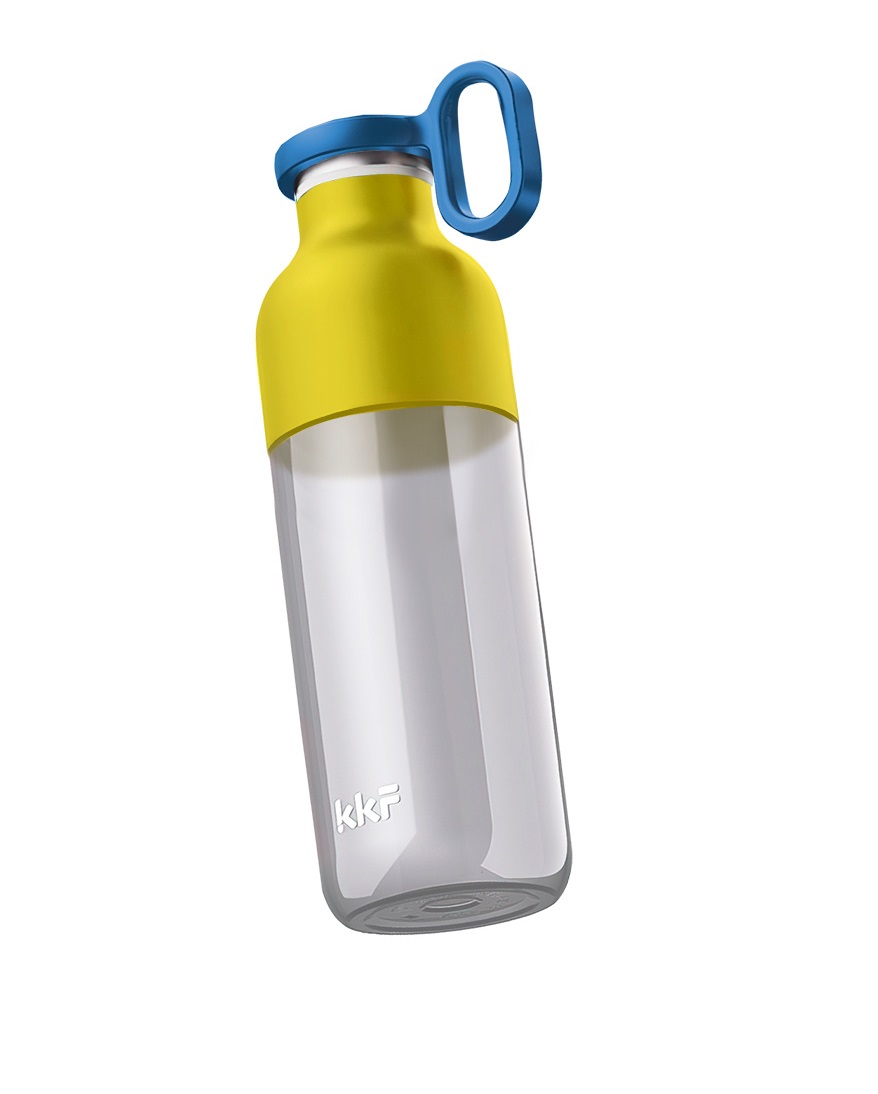 Спортивная бутылка для воды KKF Meta Tritan Sports Bottle 690ML P-U69WS Yellow