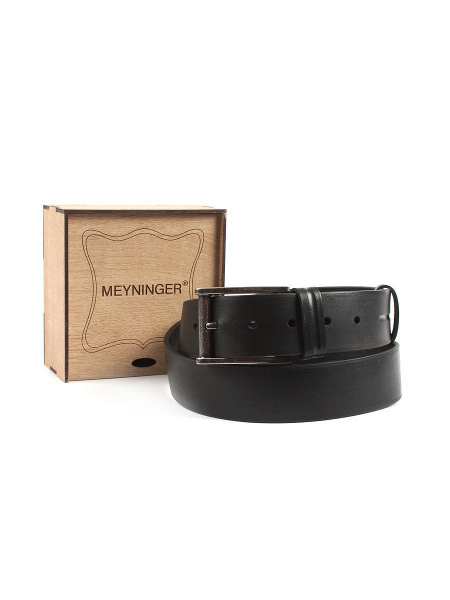 

Ремень мужской MEYNINGER РН-6201 черный, 115 см, РН-6201
