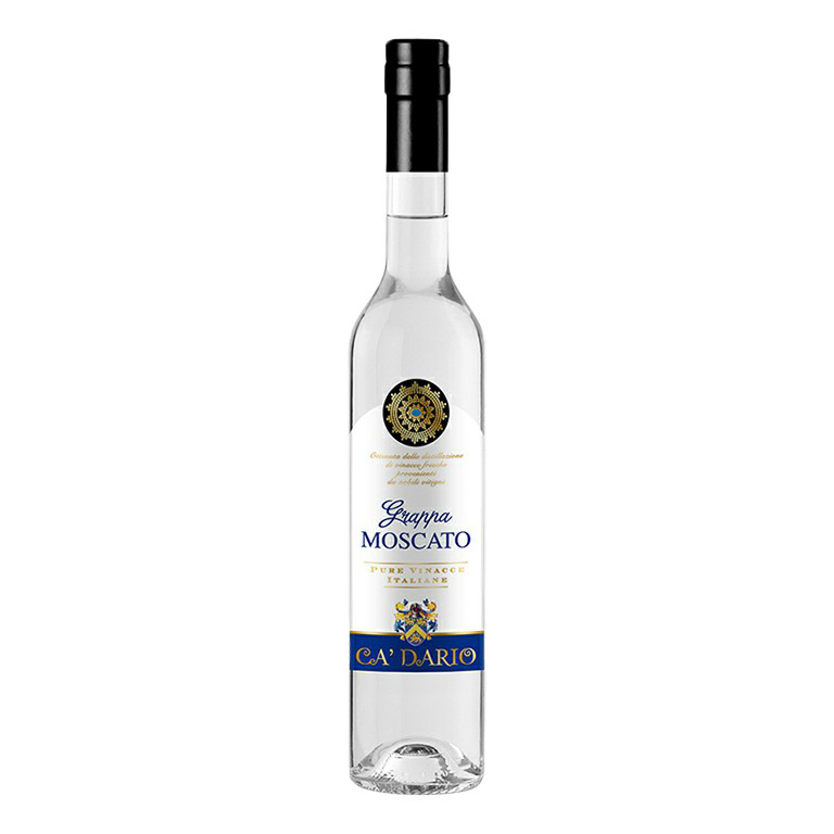 

Граппа Ca' Dario Moscato 40% 0,5 л
