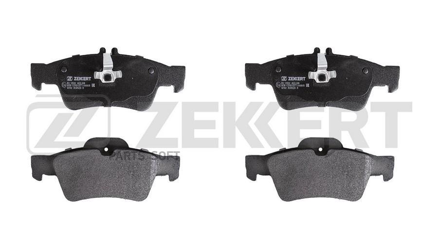 

ZEKKERT BS2832 Колодки тормозные MB C-Class 04-, E-Class 02- задние дисковые Zekkert