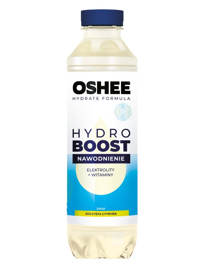 Вода Oshee витаминизированная HydroBoost Сочный Лимон, 0,56 л х 6 шт