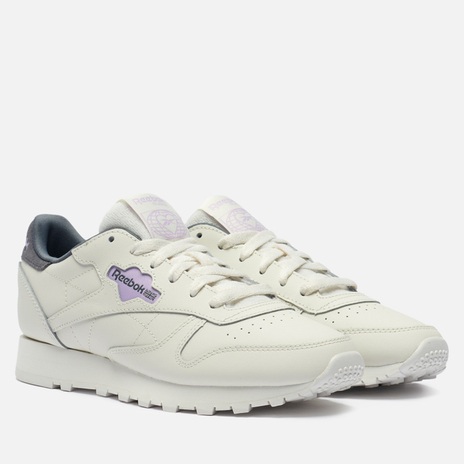 

Женские кроссовки Reebok Classic Leather бежевый, размер 40.5 EU, Classic Leather