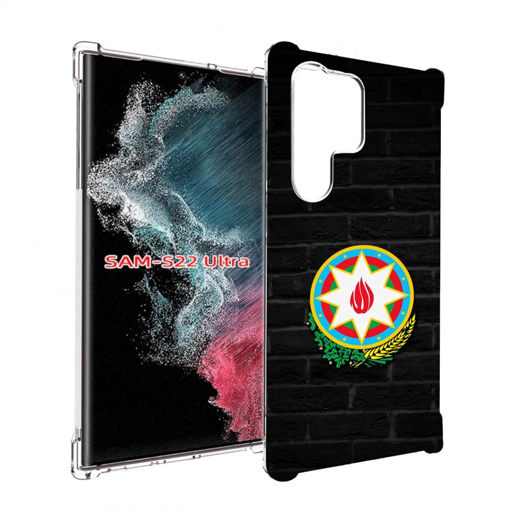 

Чехол MyPads герб азербаиджана для Samsung Galaxy S23 Ultra, Прозрачный, Tocco