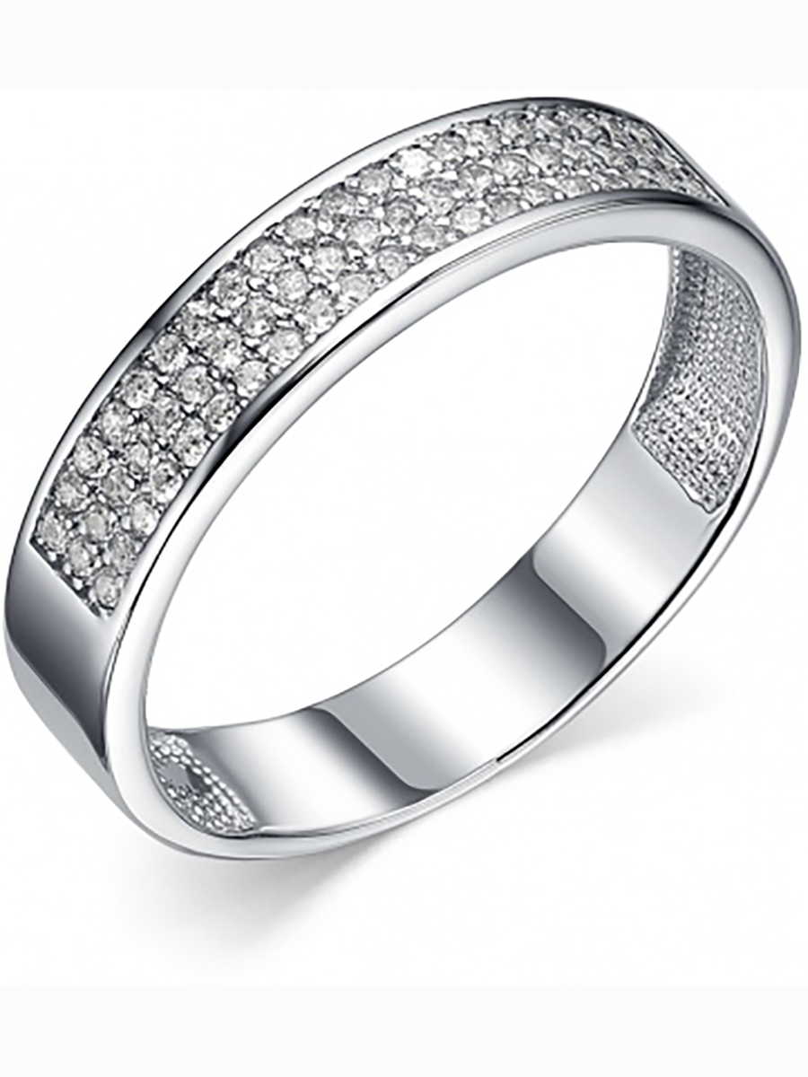 

Кольцо с 60 фианитами из серебра Veronika К630-1504 17, К630-1504