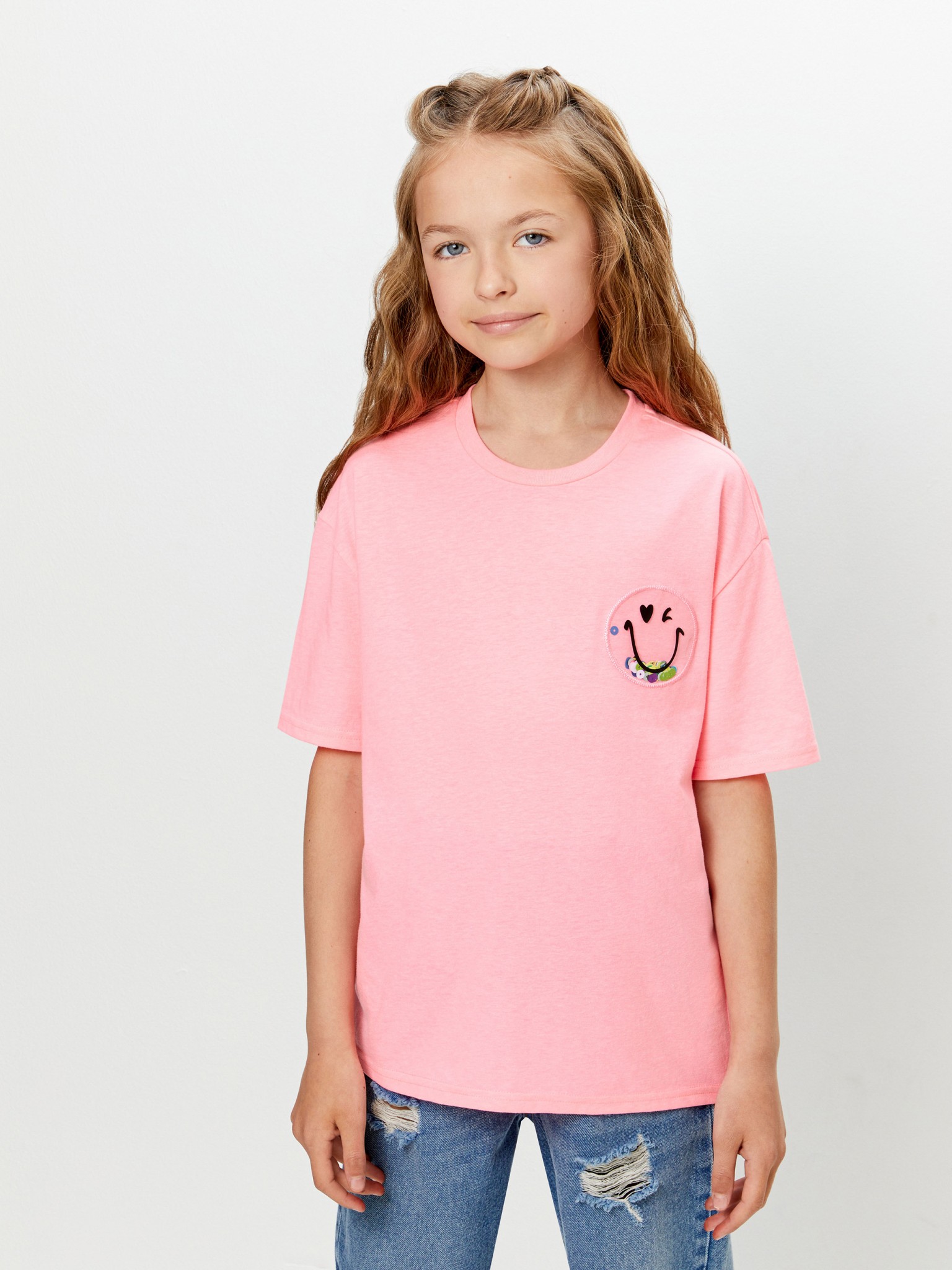 

Футболка детская Acoola 20210510137, розовый, 152, 20210510137