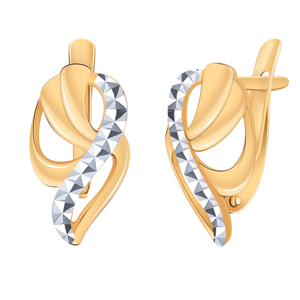 

Серьги из красного золота Golden Eagle 22030а, 22030а
