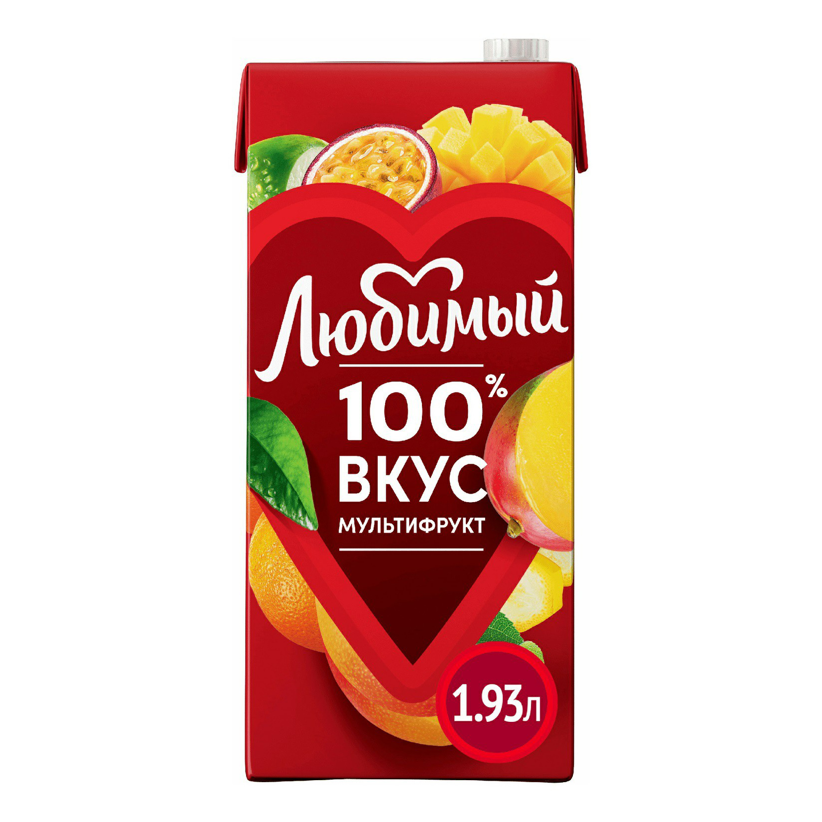 

Нектар Любимый Мультифрукт с мякотью 1,93 л