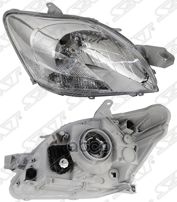 

Фара Toyota Belta/Yaris 05-12 Rh (правый) 4d Под Электрокорректор Sat арт. ST-212-11L4R