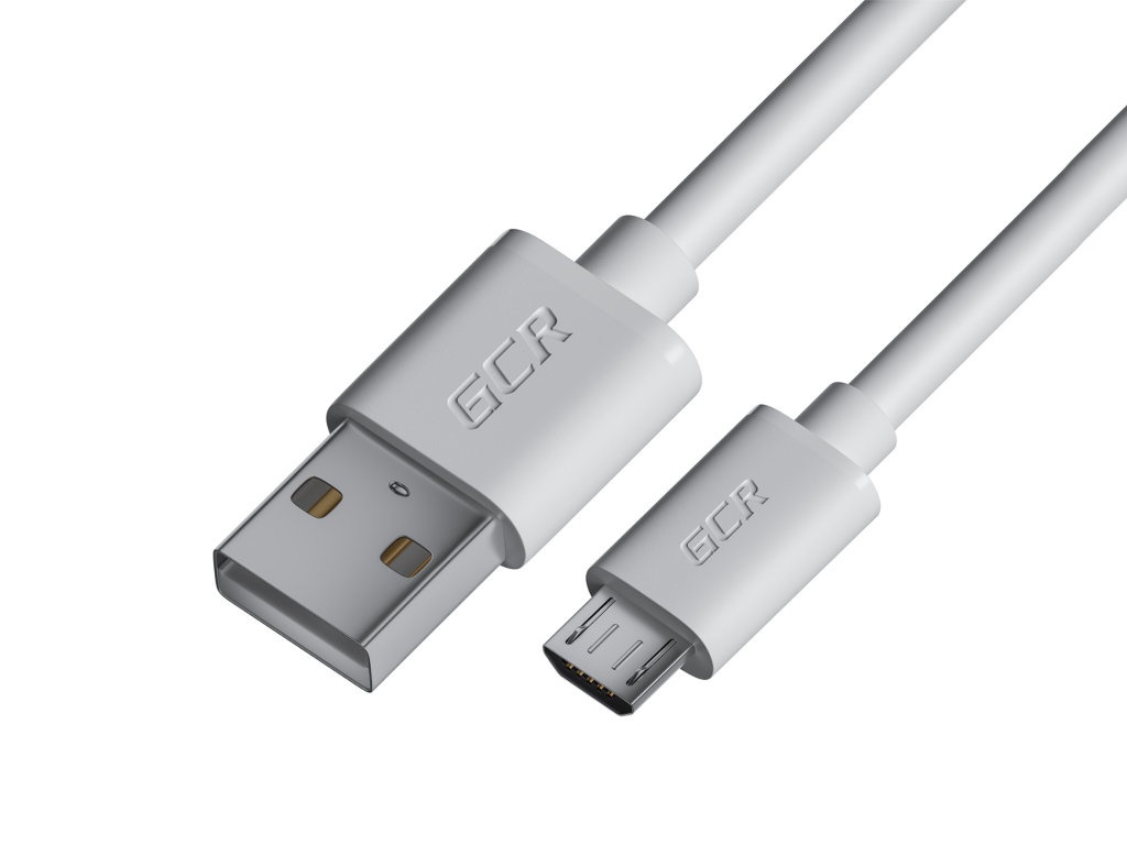 

Аксессуар GCR USB - MicroUSB 30cm White GCR-53361