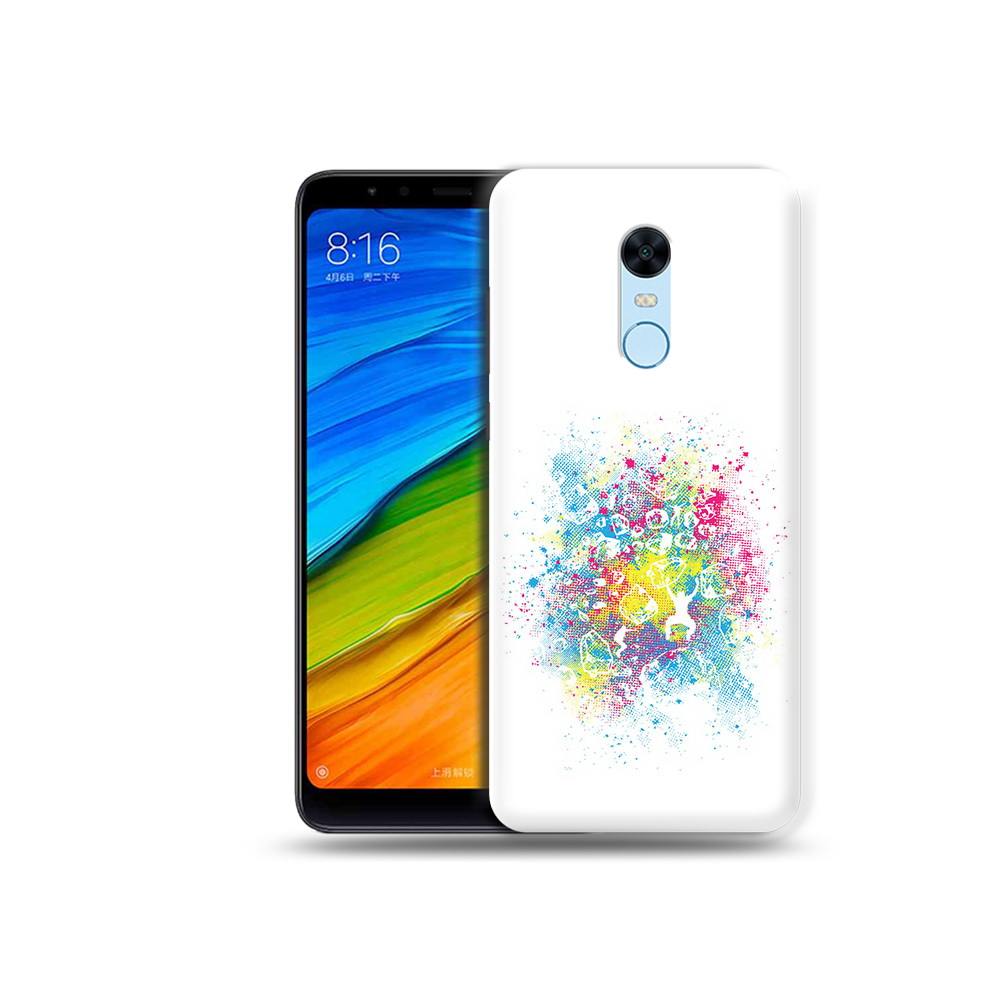 

Чехол MyPads Tocco для Xiaomi Redmi 5 Plus акварель абстракция (PT94743.327.214), Прозрачный, Tocco