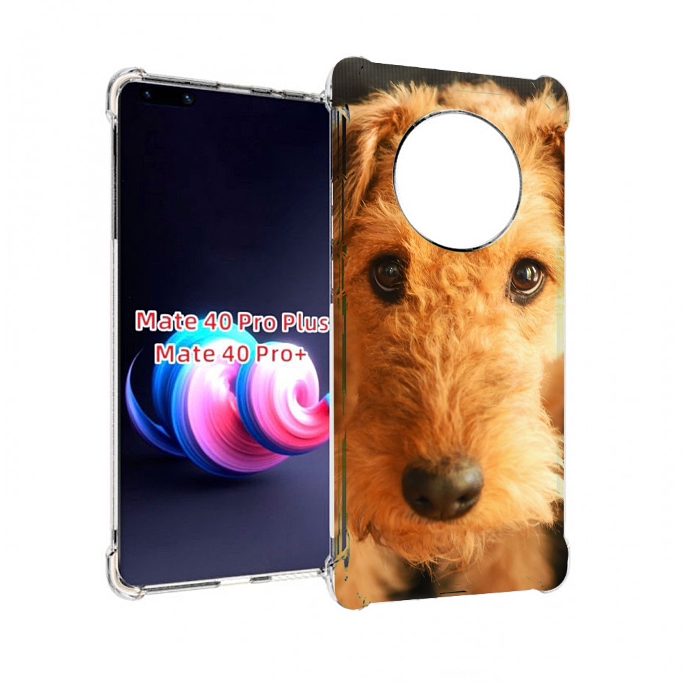 

Чехол MyPads эрдельтерьер для Huawei Mate 40 Pro+ Plus, Прозрачный, Tocco