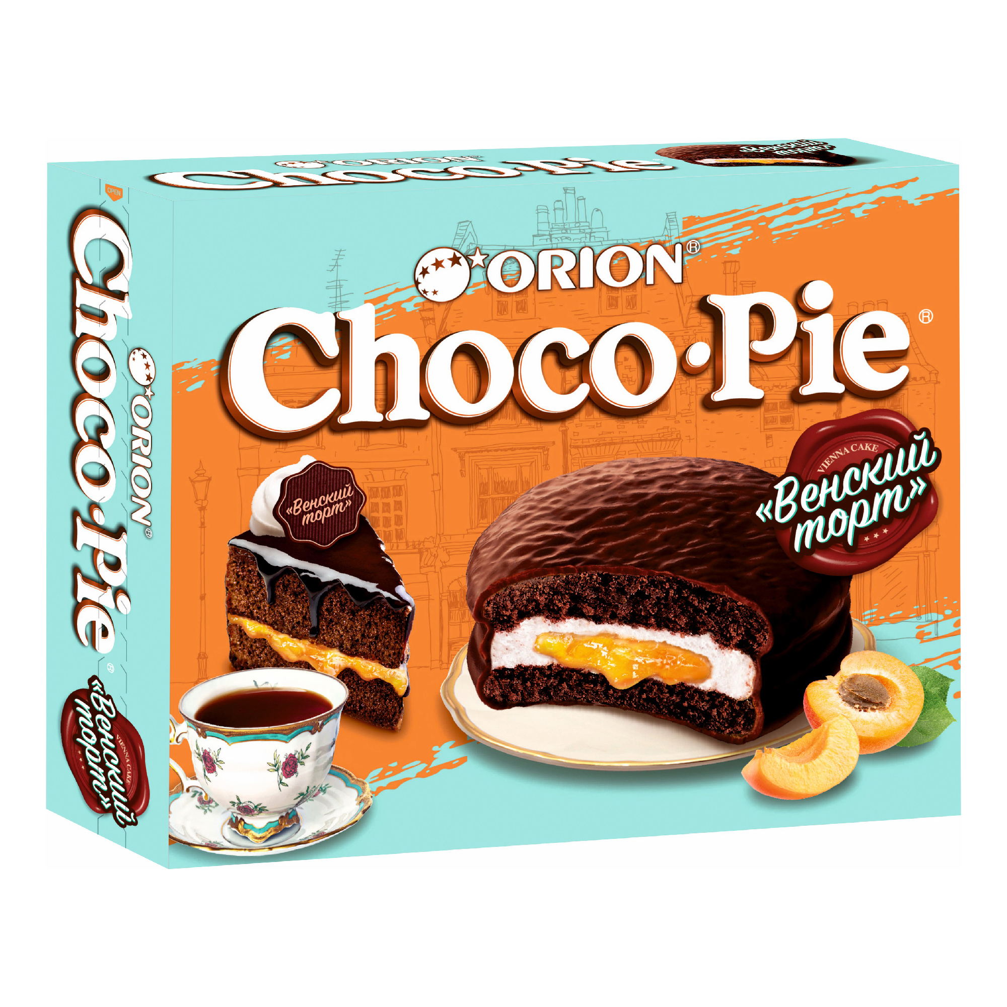 

Печенье Orion Choco Pie Vienna Cake в глазури 360 г