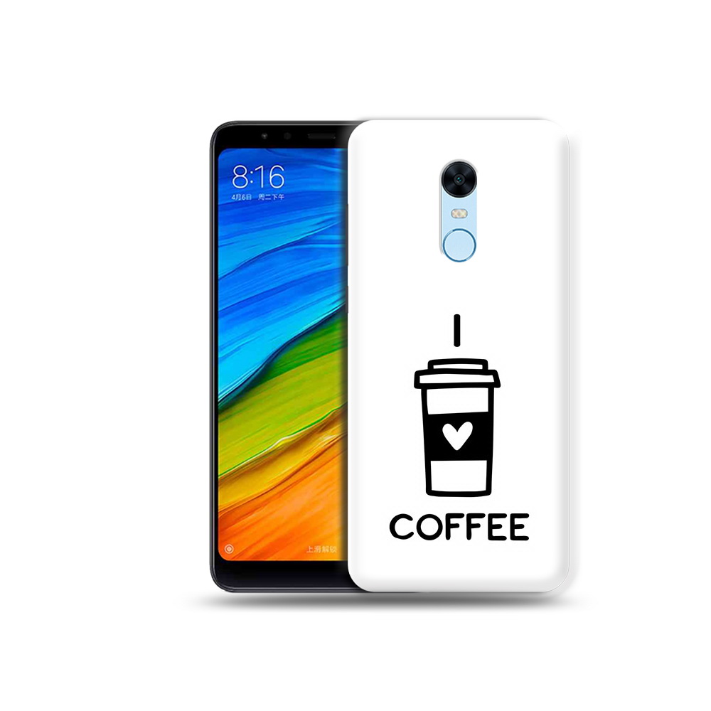 

Чехол MyPads Tocco для Xiaomi Redmi 5 Plus Я люблю кофе (PT94743.327.206), Прозрачный, Tocco