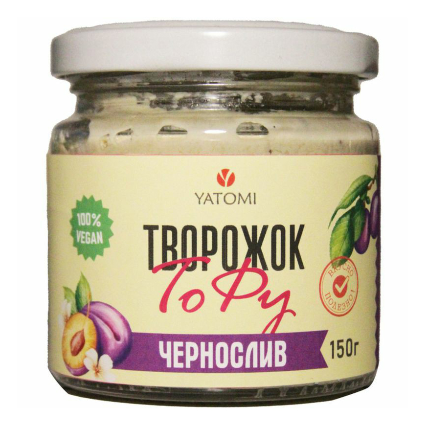 

Растительный аналог творога Yatomi Чернослив соевый 150 г