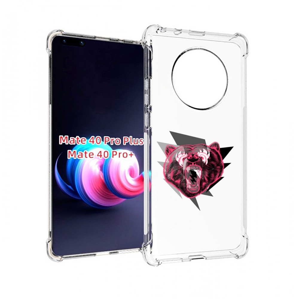 

Чехол MyPads грозовой медведь для Huawei Mate 40 Pro+ Plus, Прозрачный, Tocco