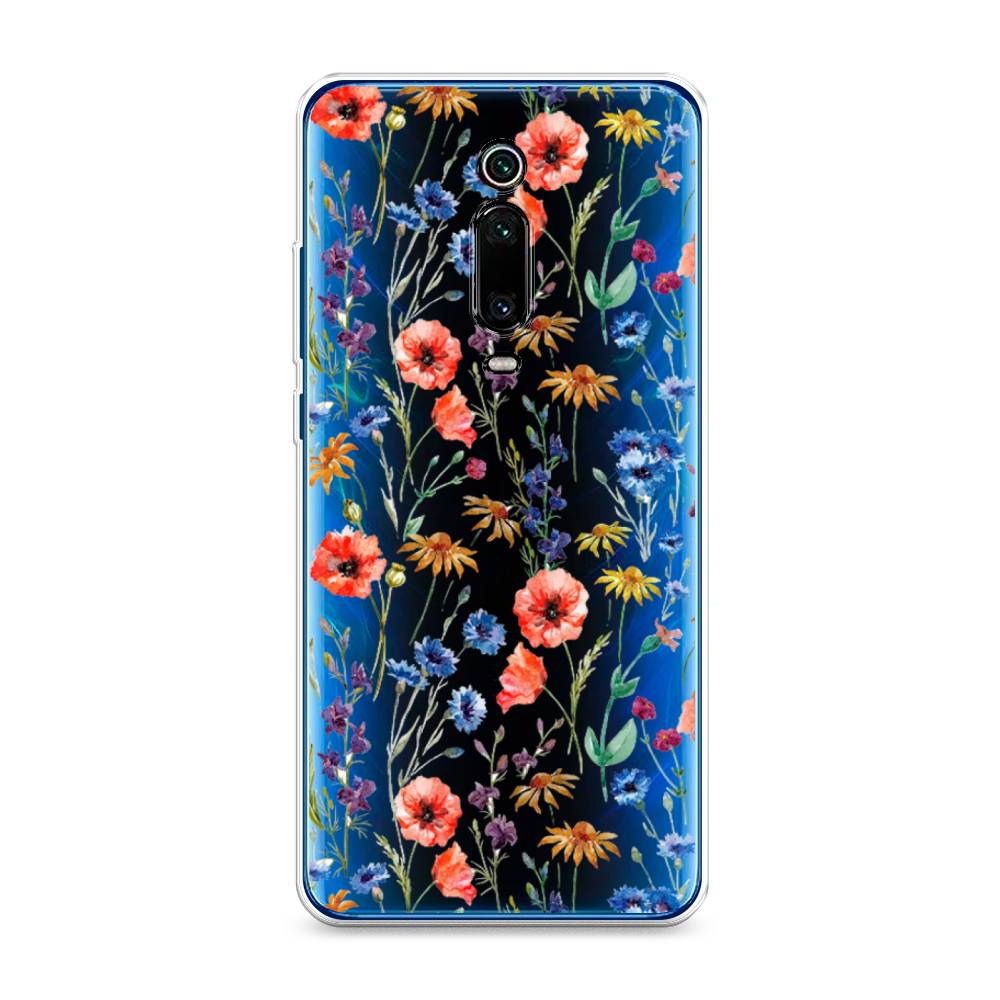 

Чехол Awog на Xiaomi Mi 9T/9T Pro/Redmi K20/K20 Pro "Маки и васильки фон", 35750-8