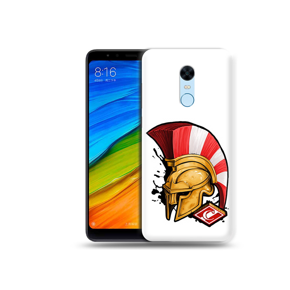 Чехол MyPads Tocco для Xiaomi Redmi 5 Plus ФК спартак шлем (PT94743.327.185)
