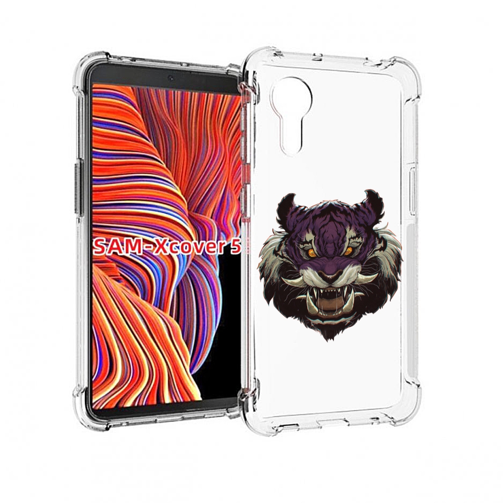 

Чехол MyPads Страшный-тигр для Samsung Galaxy Xcover 5, Прозрачный, Tocco