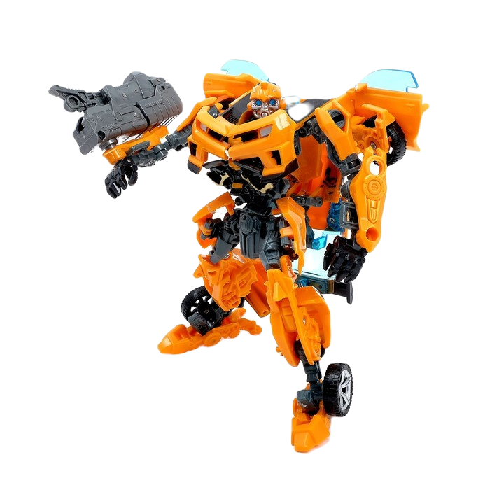 Робот DISON Автобот трансформируется с оружием цвет оранжевый 4798622
