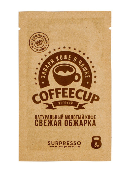 

Кофе молотый Surpresso "Крепкий", 40 сашетов